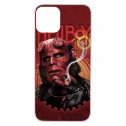 Чехол для iPhone 11 Hellboy and cigarette - PrintSalon