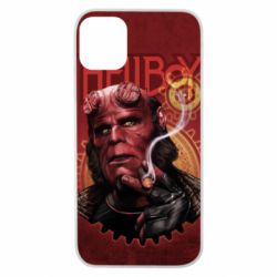 Чехол для iPhone 11 Pro Hellboy and cigarette - PrintSalon