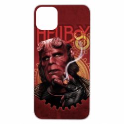 Чехол для iPhone 11 Pro Max Hellboy and cigarette - PrintSalon