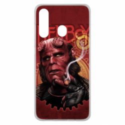 Чехол для Samsung M40 Hellboy and cigarette - PrintSalon