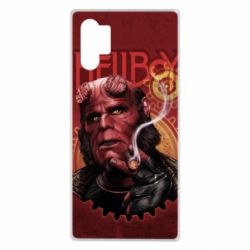 Чехол для Samsung Note 10 Plus Hellboy and cigarette - PrintSalon
