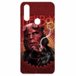 Чехол для Oppo A31 Hellboy and cigarette - PrintSalon