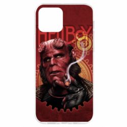 Чехол для iPhone 12 Pro Hellboy and cigarette - PrintSalon