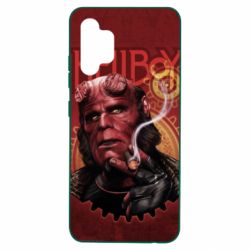 Чехол для Samsung A32 4G Hellboy and cigarette - PrintSalon