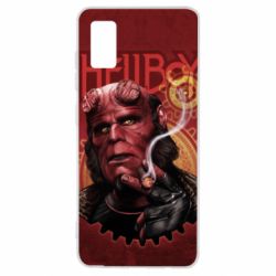 Чехол для Samsung A41 Hellboy and cigarette