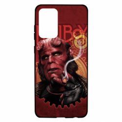 Чехол для Samsung A72 5G Hellboy and cigarette - PrintSalon