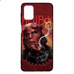 Чехол для Samsung M51 Hellboy and cigarette - PrintSalon