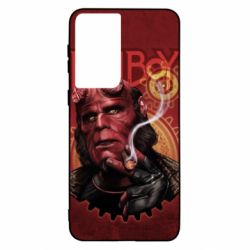 Чехол для Samsung S21 Hellboy and cigarette