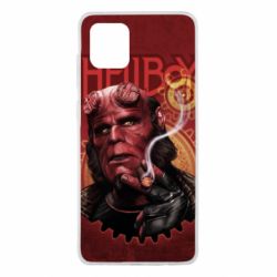 Чехол для Samsung Note 10 Lite Hellboy and cigarette - PrintSalon