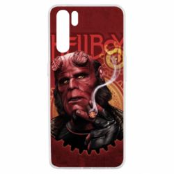 Чехол для Oppo A91/Reno3 Hellboy and cigarette - PrintSalon