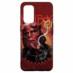 Чехол для Oppo Reno 5 4G Hellboy and cigarette - PrintSalon