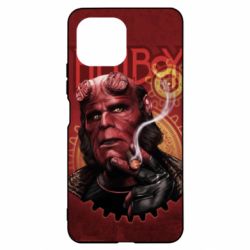 Чехол для Xiaomi Mi11 Lite Hellboy and cigarette - PrintSalon