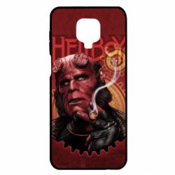 Чехол для Xiaomi Redmi Note 9S/9Pro/9Pro Max Hellboy and cigarette - PrintSalon