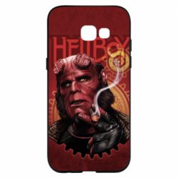 Чехол для Samsung A5 2017 Hellboy and cigarette - PrintSalon