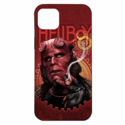 Чехол для iPhone 14 Plus Hellboy and cigarette - PrintSalon
