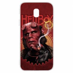Чехол для Samsung J3 2017 Hellboy and cigarette - PrintSalon
