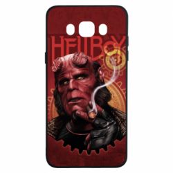 Чехол для Samsung J7 2016 Hellboy and cigarette - PrintSalon
