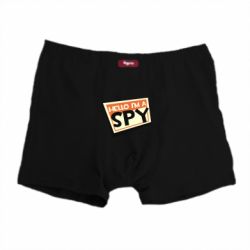 Трусы-боксеры Hello i'm a spy - PrintSalon