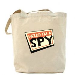 Эко-сумка Hello i'm a spy - PrintSalon