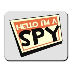 Коврик для мыши Hello i'm a spy - PrintSalon