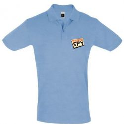 Мужское поло Hello i'm a spy - PrintSalon