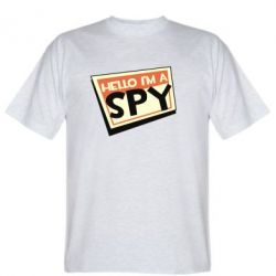 Мужская футболка Stedman Hello i'm a spy - PrintSalon