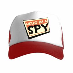 Кепка-тракер Hello i'm a spy - PrintSalon