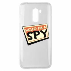 Чехол для Xiaomi Pocophone F1 Hello i'm a spy - PrintSalon