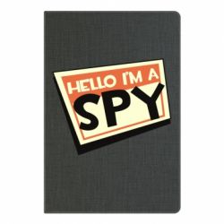 Блокнот с принто Hello i'm a spy - PrintSalon