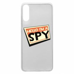 Чехол для Samsung A70 Hello i'm a spy - PrintSalon