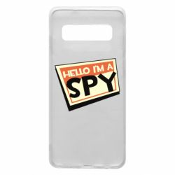 Чехол для Samsung S10 Hello i'm a spy - PrintSalon