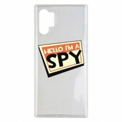 Чохол для Samsung Note 10 Plus Hello i'm a spy-PrintSalon Чохол для Samsung Note 10 Plus Hello i'm a spy