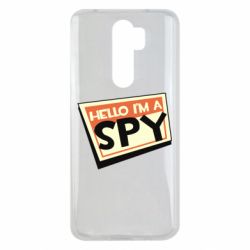 Чехол для Xiaomi Redmi Note 8 Pro Hello i'm a spy - PrintSalon