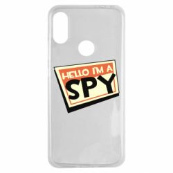 Чехол для Xiaomi Redmi Note 7 Hello i'm a spy - PrintSalon