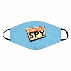 Маска многоразовая Hello i'm a spy - PrintSalon