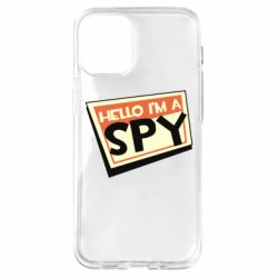 Чехол для iPhone 12 mini Hello i'm a spy - PrintSalon