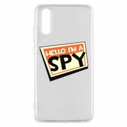 Чехол для Huawei P20 Hello i'm a spy - PrintSalon
