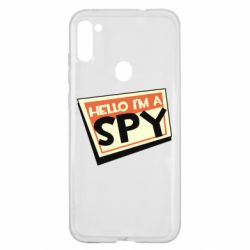 Чехол для Samsung A11/M11 Hello i'm a spy - PrintSalon