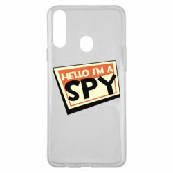 Чехол для Samsung A20s Hello i'm a spy - PrintSalon