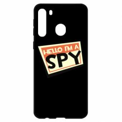 Чехол для Samsung A21 Hello i'm a spy - PrintSalon