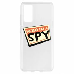 Чехол для Samsung S20 FE Hello i'm a spy - PrintSalon