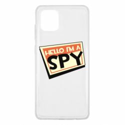 Чехол для Samsung Note 10 Lite Hello i'm a spy - PrintSalon