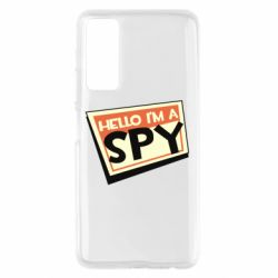 Чехол для Huawei P Smart 2021 Hello i'm a spy - PrintSalon