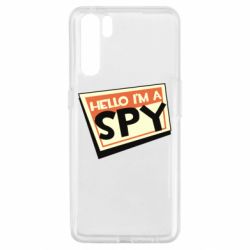 Чехол для Oppo A91/Reno3 Hello i'm a spy - PrintSalon