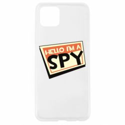 Чехол для Oppo A92s Hello i'm a spy - PrintSalon