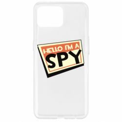 Чехол для Oppo Reno 4 Lite Hello i'm a spy - PrintSalon