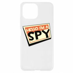 Чехол для Xiaomi Mi11 Lite Hello i'm a spy - PrintSalon