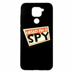 Чехол для Xiaomi Redmi Note 9/Redmi 10X Hello i'm a spy