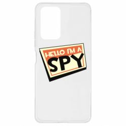 Чехол для Xiaomi Redmi Note 10 Pro Hello i'm a spy - PrintSalon