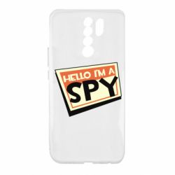 Чехол для Xiaomi Redmi 9 Hello i'm a spy - PrintSalon
